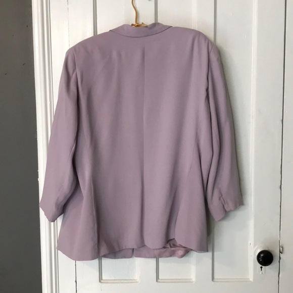 Jones New York silk blazer (Petite) - Picture 3 of 6